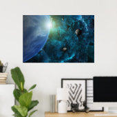 惑星系 ポスター (ホームオフィス)