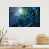 惑星系 ポスター (キッチン)