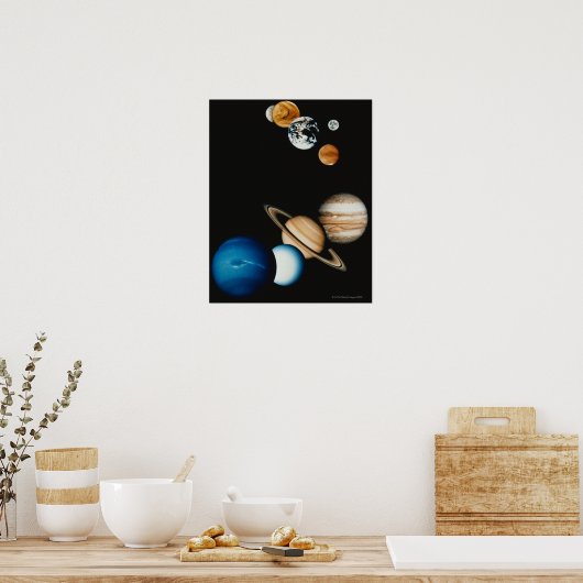 惑星組成 ポスター (キッチン)