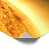 惑星規模グラフ ポスター (角)