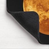 惑星金星の宇宙のフルカラーの写真 マウスパッド (コーナー)