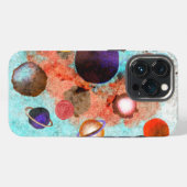 惑星銀河系太陽の系 iPhoneケース (裏面横)