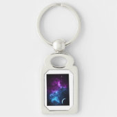 惑星銀河系金属キーチェーン キーホルダー (正面)