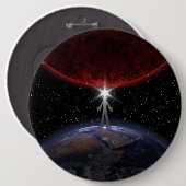 惑星間エイリアン 缶バッジ (正面&裏面)