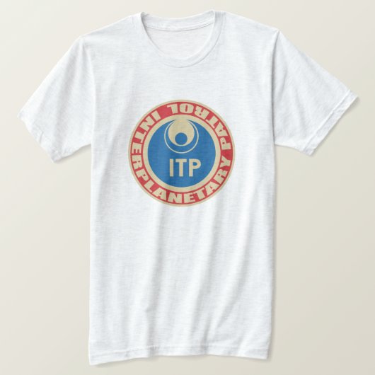惑星間パトロールTシャツ Tシャツ (デザイン正面)