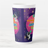 惑星間踊り カフェラテマグ (正面)