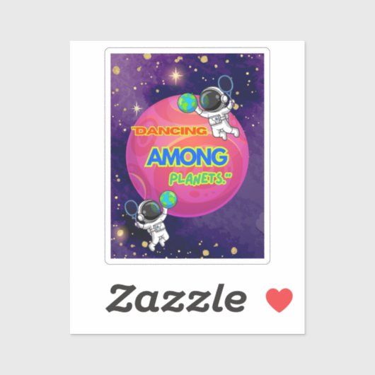 惑星間踊り シール (シート)