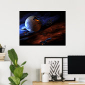 惑星防衛 ポスター (ホームオフィス)