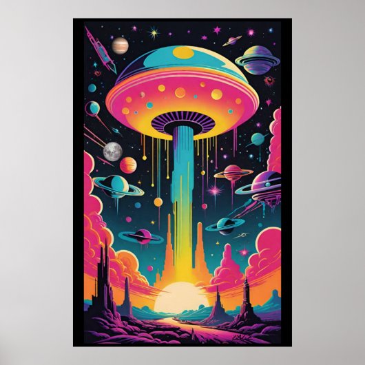 惑星9でのUFOの遭遇 ポスター (正面)