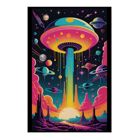 惑星9でのUFOの遭遇 ポスター (正面)
