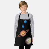 惑星 エプロン (着用した状態)