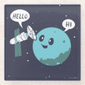 惑星 ガラスコースター (正面)