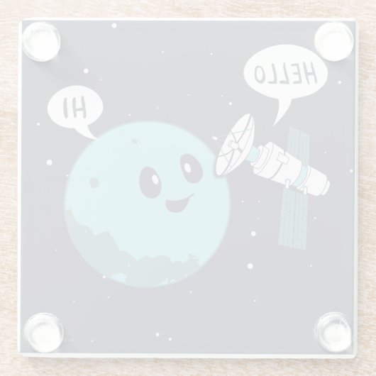 惑星 ガラスコースター (裏面)