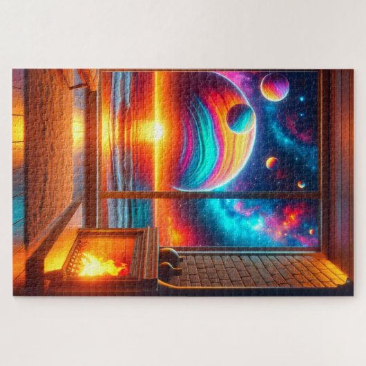 惑星 ジグソーパズル (横)