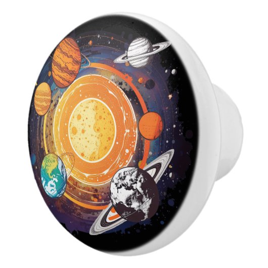 惑星 セラミックノブ (右)