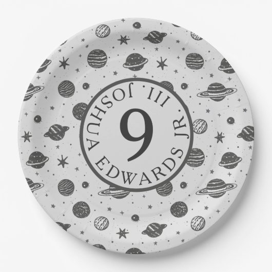 惑星 ペーパープレート (正面)