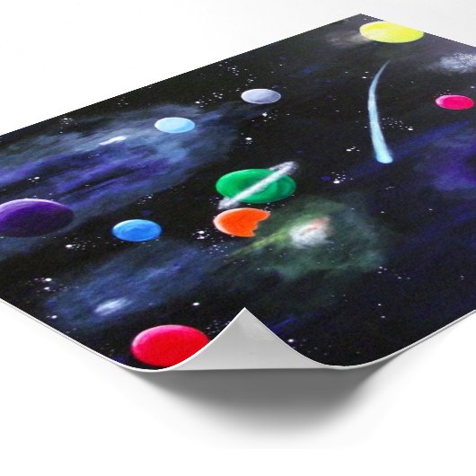 惑星 ポスター (角)