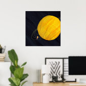 惑星 ポスター (ホームオフィス)