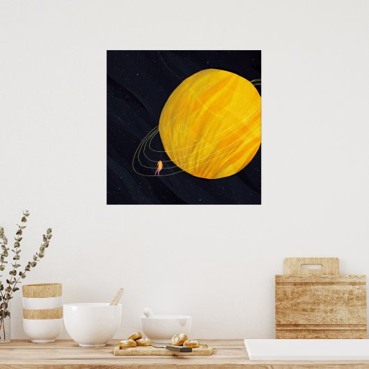 惑星 ポスター (キッチン)