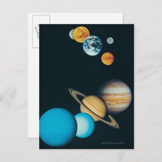 惑星 ポストカード (正面/裏面)