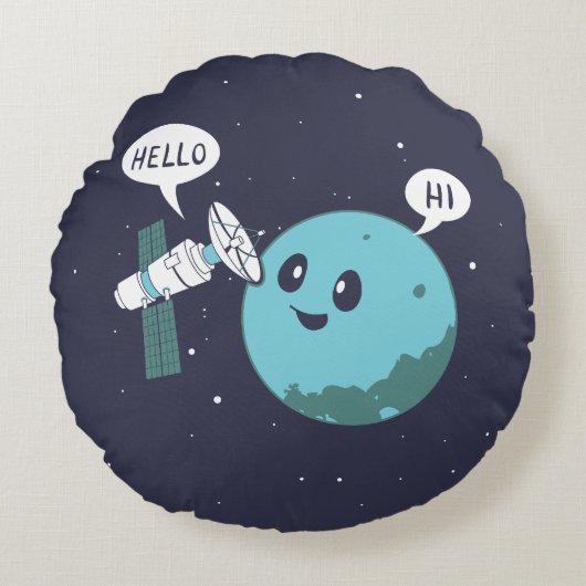 惑星 ラウンドクッション (正面)