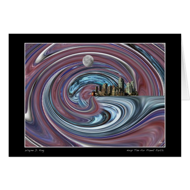 惑星・地球の急流 (正面横)