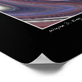 惑星・地球の急流 ポスター (角)