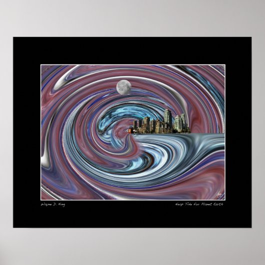 惑星・地球の急流 ポスター (正面)