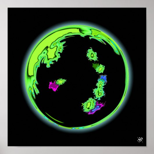惑星 – 外惑星v1 ポスター (正面)