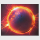 惑星 – 宇宙 – 星 – 天の川銀河系ラピン ラッピングペーパー (フラット)