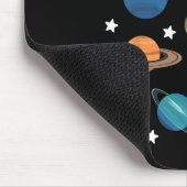 惑星 星 月 太陽系 コスチューム ハロウィン マウスパッド (コーナー)