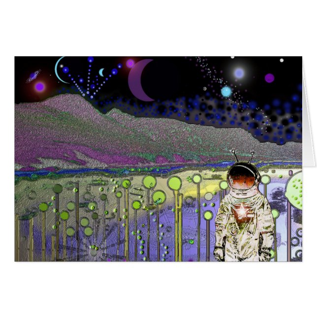 惑星#555カードの天気の良い日 (正面横)