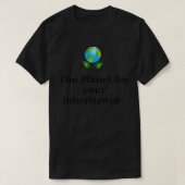 惑星 Tシャツ (デザイン正面)