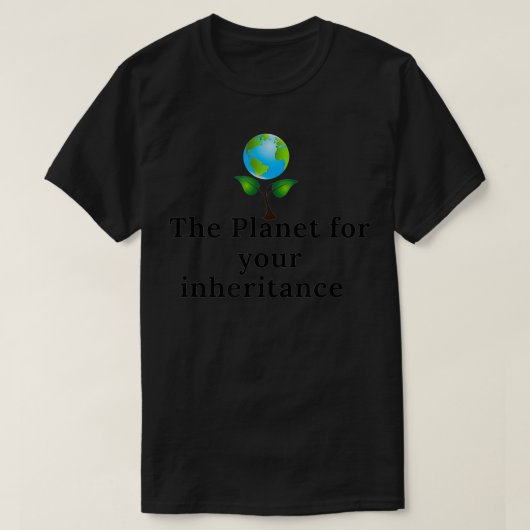 惑星 Tシャツ (デザイン正面)