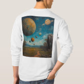 惑星 Tシャツ (裏面)