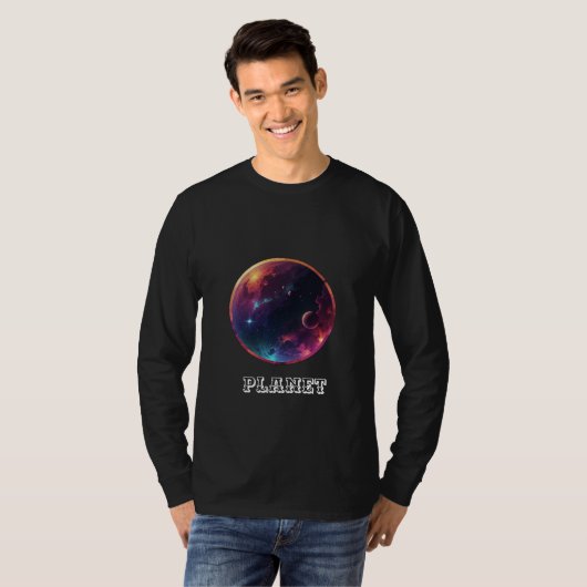 惑星 Tシャツ (正面フル)