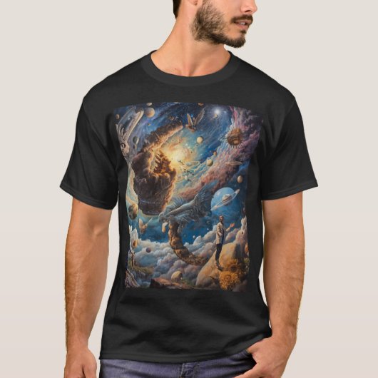 惑星 Tシャツ (正面)