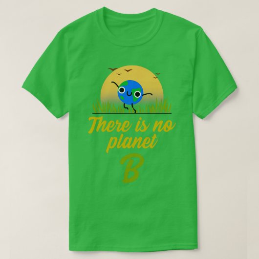 惑星Bがない1 Tシャツ (デザイン正面)