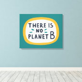 惑星Bがない キャンバスプリント (インサイチュ (ウッドフロア))