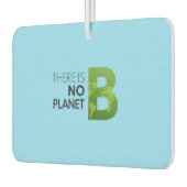 惑星Bがない – グリーンアースタイポグラフィ カーエアーフレッシュナー (左)