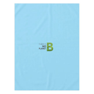 惑星Bがない – グリーンアースタイポグラフィ テーブルクロス