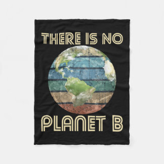 惑星Bがない – 環境保護Ea フリースブランケット
