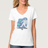 惑星Bがない – Earth Day (Sketchy Texture) Tシャツ (正面)