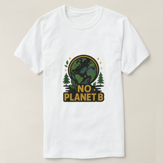 惑星Bなし Tシャツ (デザイン正面)