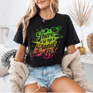 惑星Bの気候変動認識度がない トライブレンドＴシャツ