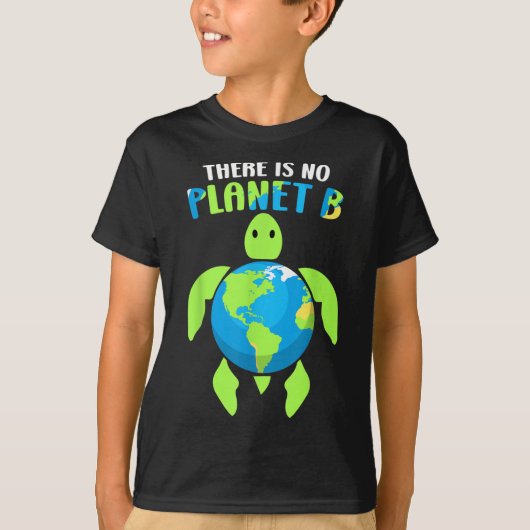 惑星Bの気候環境はない保護 Tシャツ (正面)