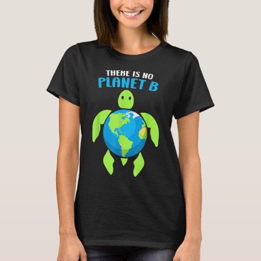 惑星Bの気候環境はない保護 Tシャツ (正面)