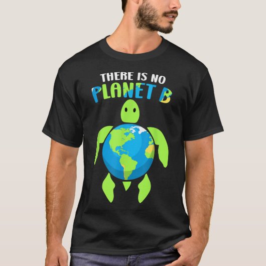 惑星Bの気候環境はない保護 Tシャツ (正面)