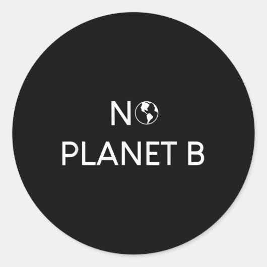 惑星Bの環境保護なし_1 ラウンドシール (正面)