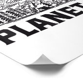 惑星Bの環境保護レットはない ポスター (角)